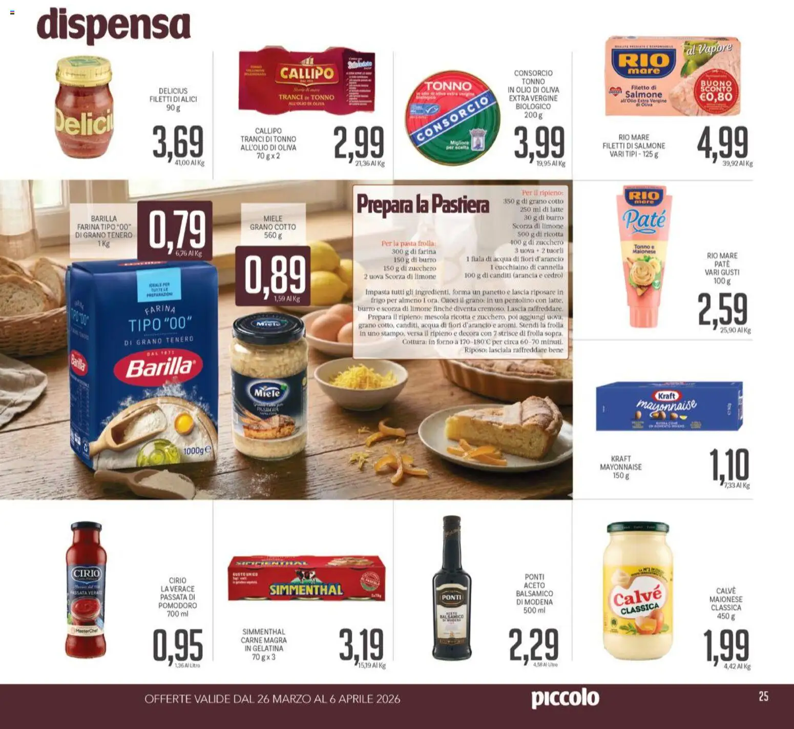 Piccolo volantino - pagina 25 - valido dal 26/03/2026