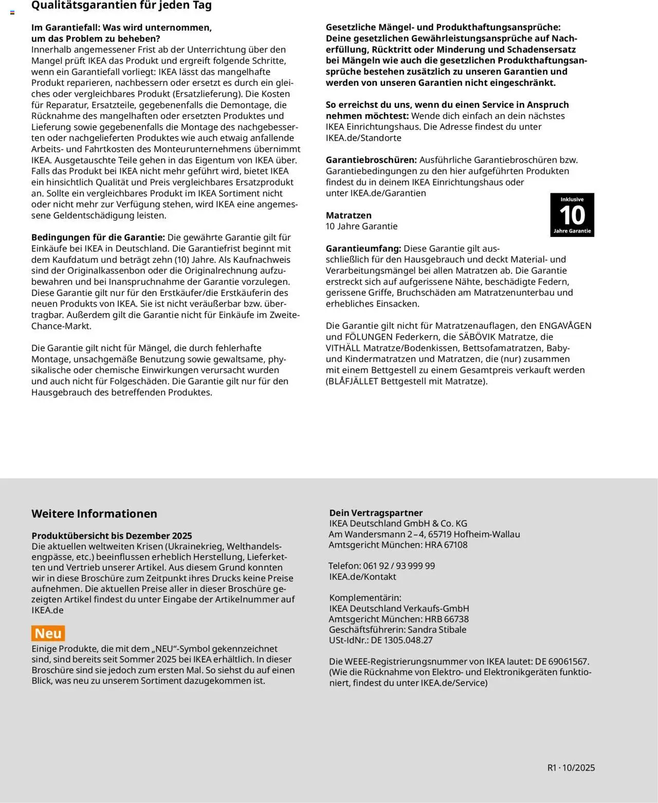 Ikea Prospekt  Schlafkomfort	 - Seite 58 - gültig ab 30.09.2025