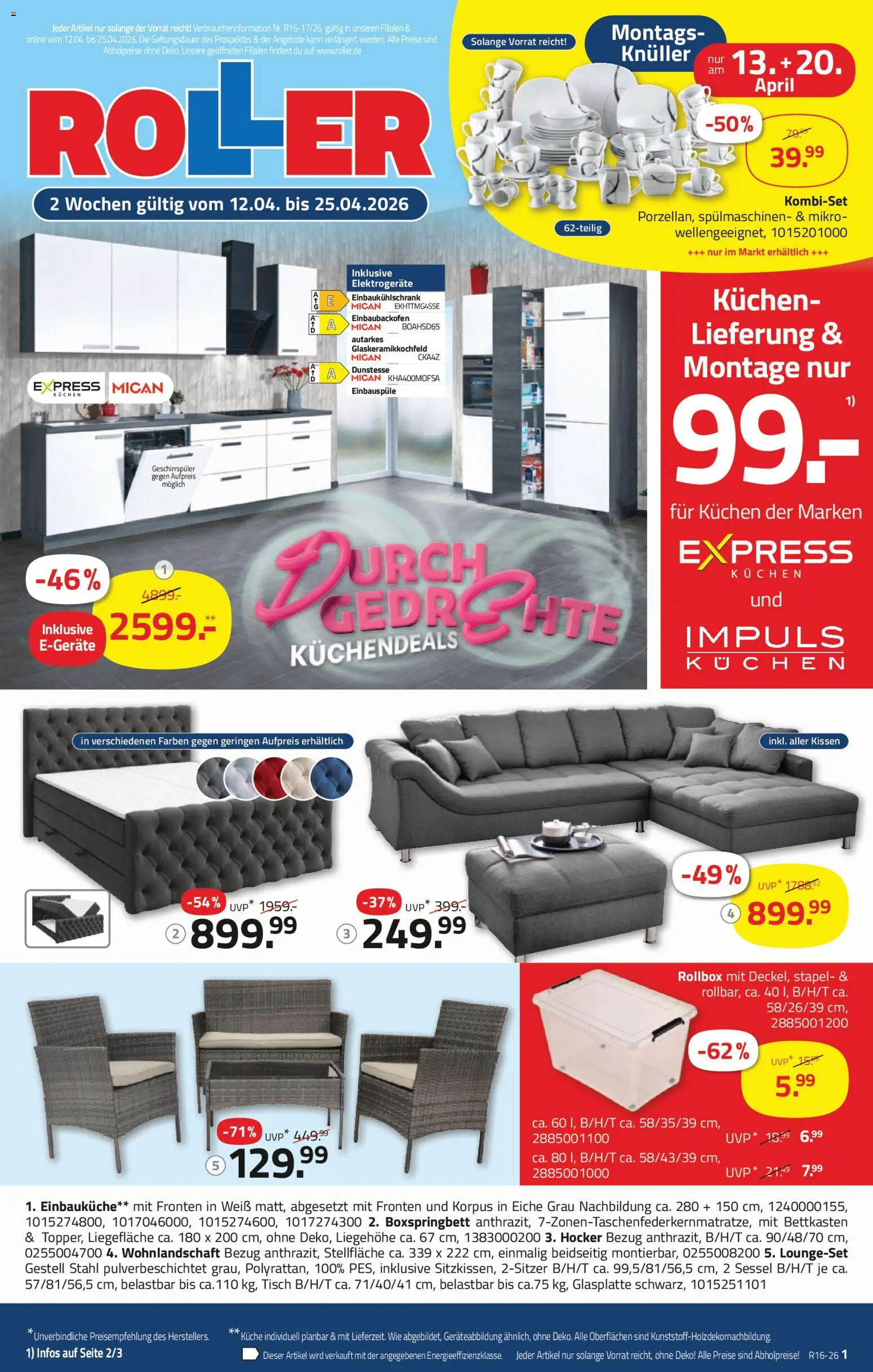 Roller Prospekt 	 - Seite 1 - gültig ab 12.04.2026