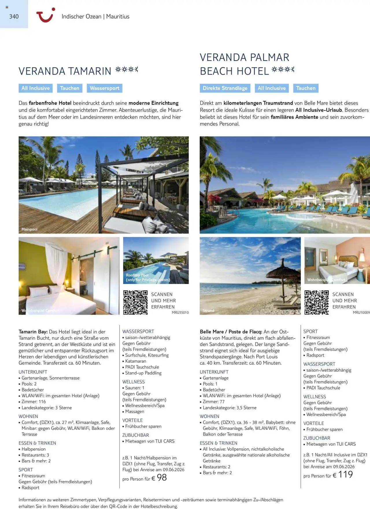 TUI Prospekt  Asien, Afrika, Orient & Indischer Ozean 2025/26 	 - Seite 340 - gültig ab 01.11.2025