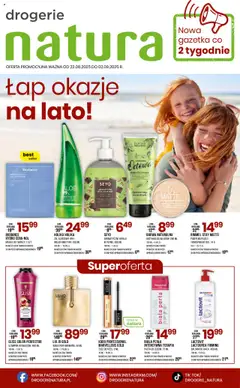 Podgląd Drogerie Natura Gazetka ważny od 22.08.2025