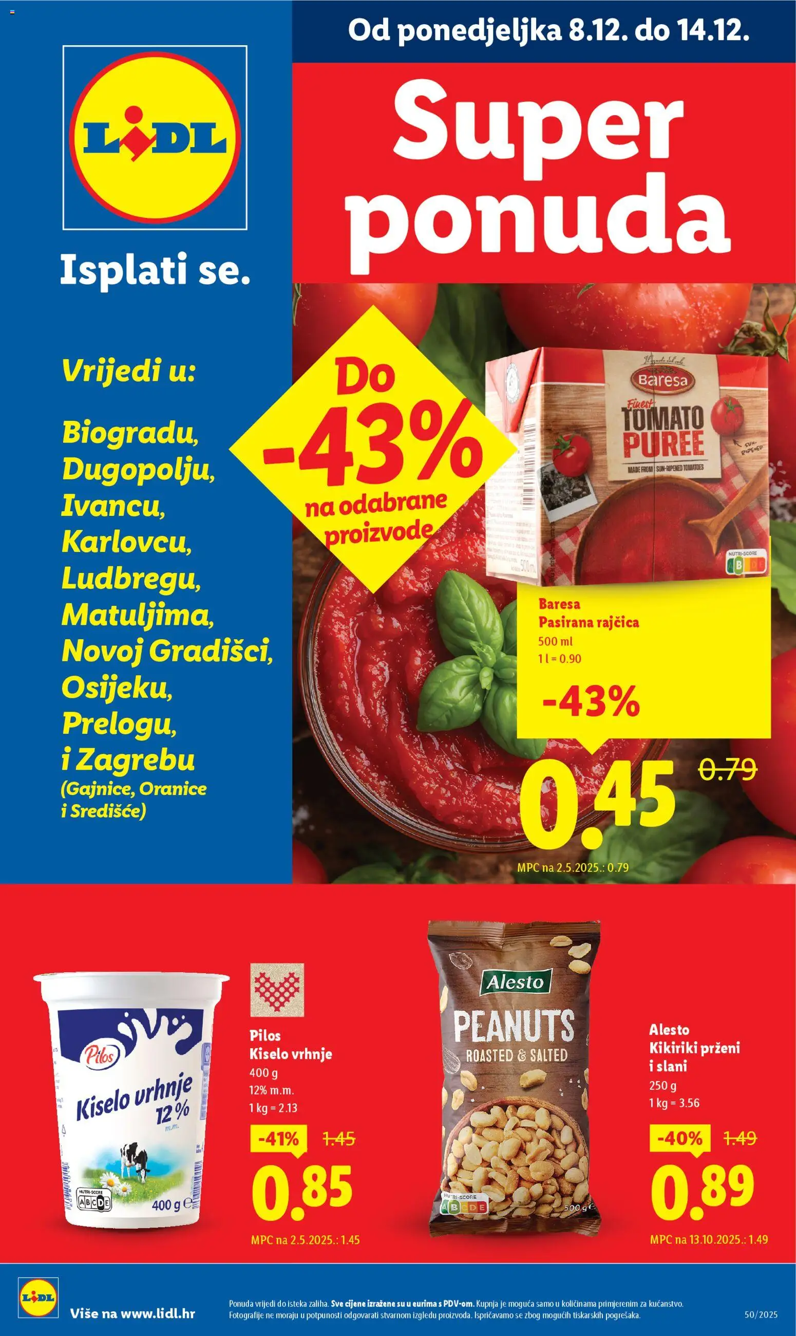 Lidl - Super ponuda - stranica 1- važeći od 08.12.2025