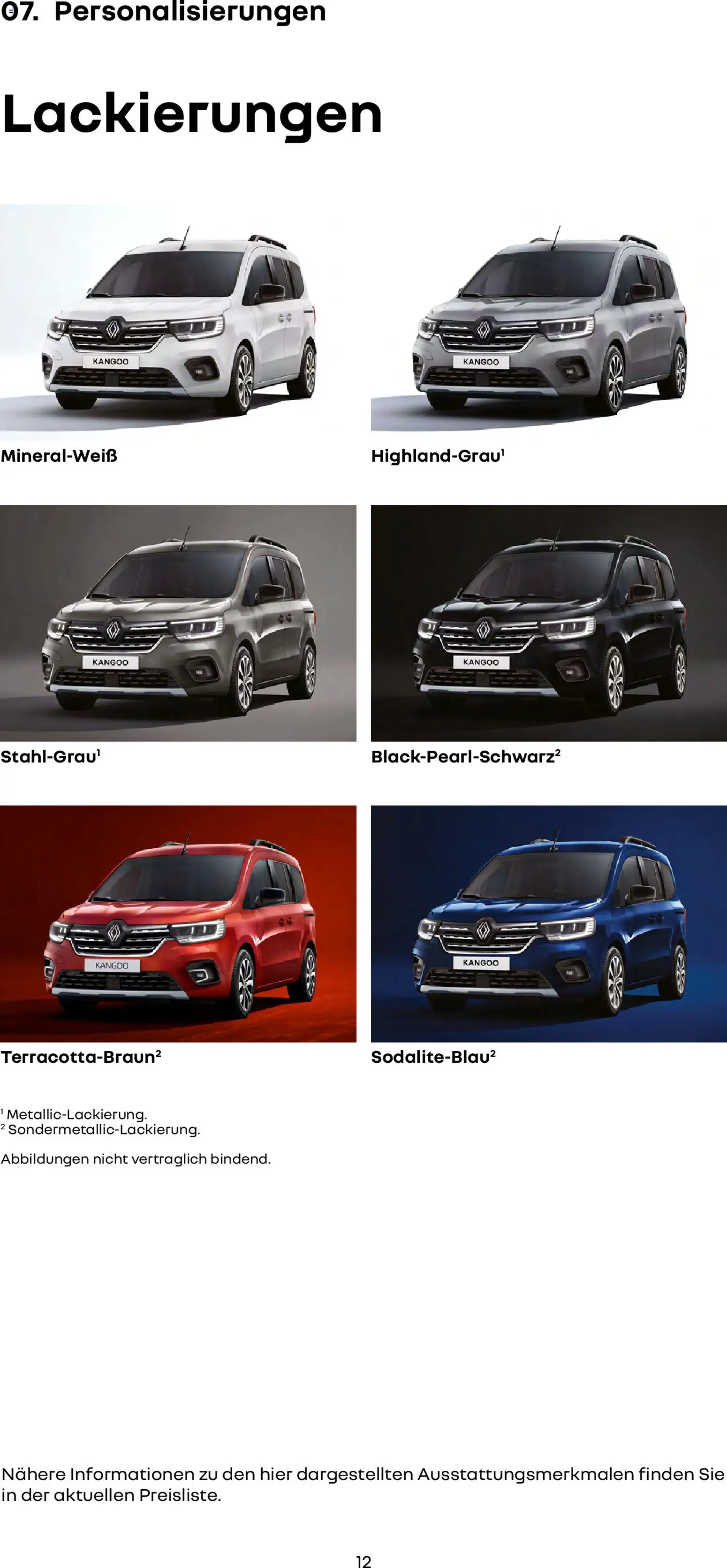 Renault Grand Kangoo - Seite 12 - gültig ab 14.01.2026