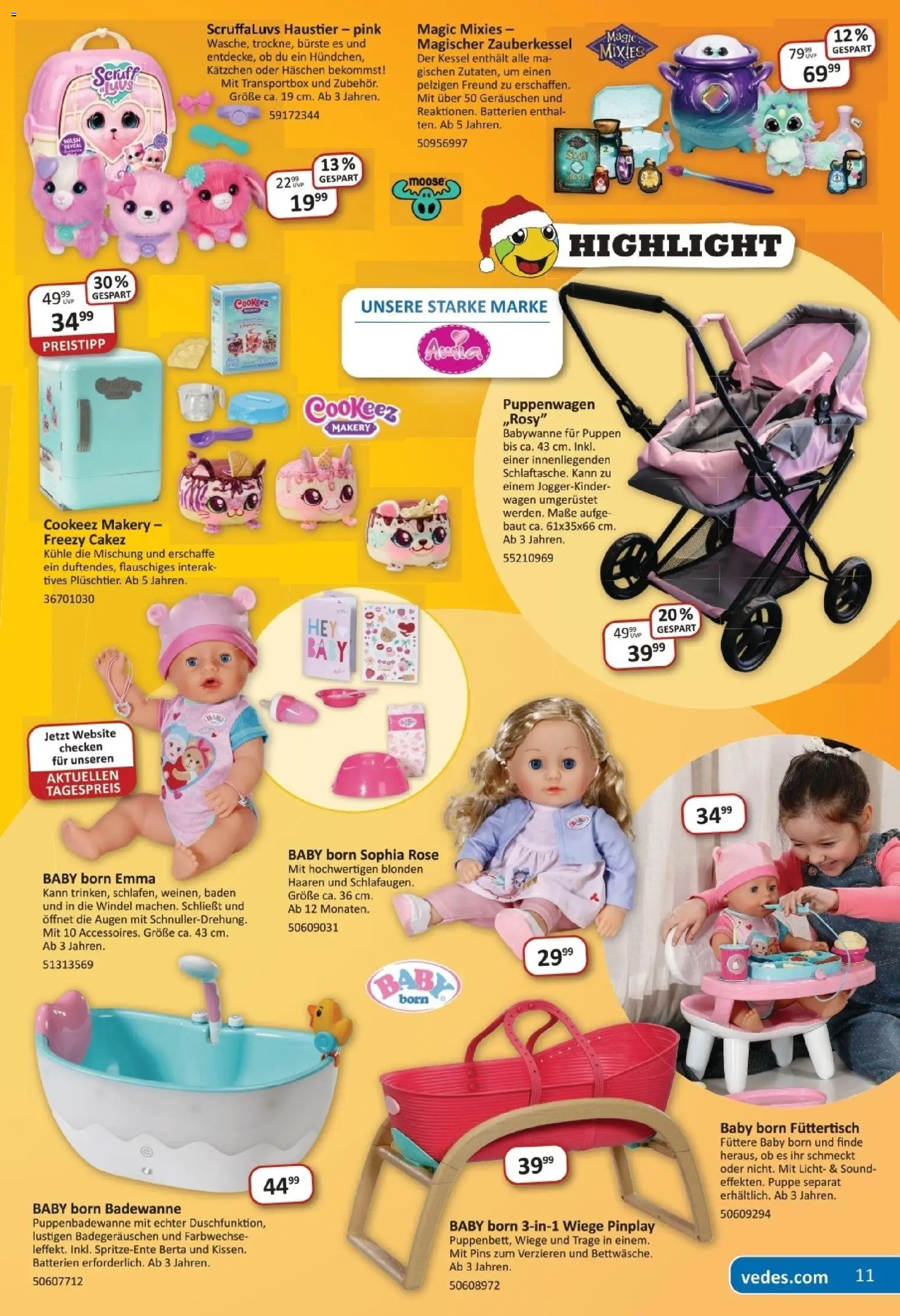 Vedes Weihnachtsflyer  - Seite 11 - gültig ab 19.11.2025