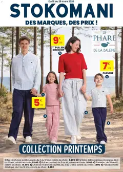 Aperçu Stokomani - Catalogue des marques, des prix valable à partir du 18/03/2026