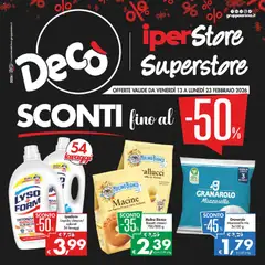 Anteprima Decò iperStore, Superstore - Sicilia catalogo valida dal 13/02/2026