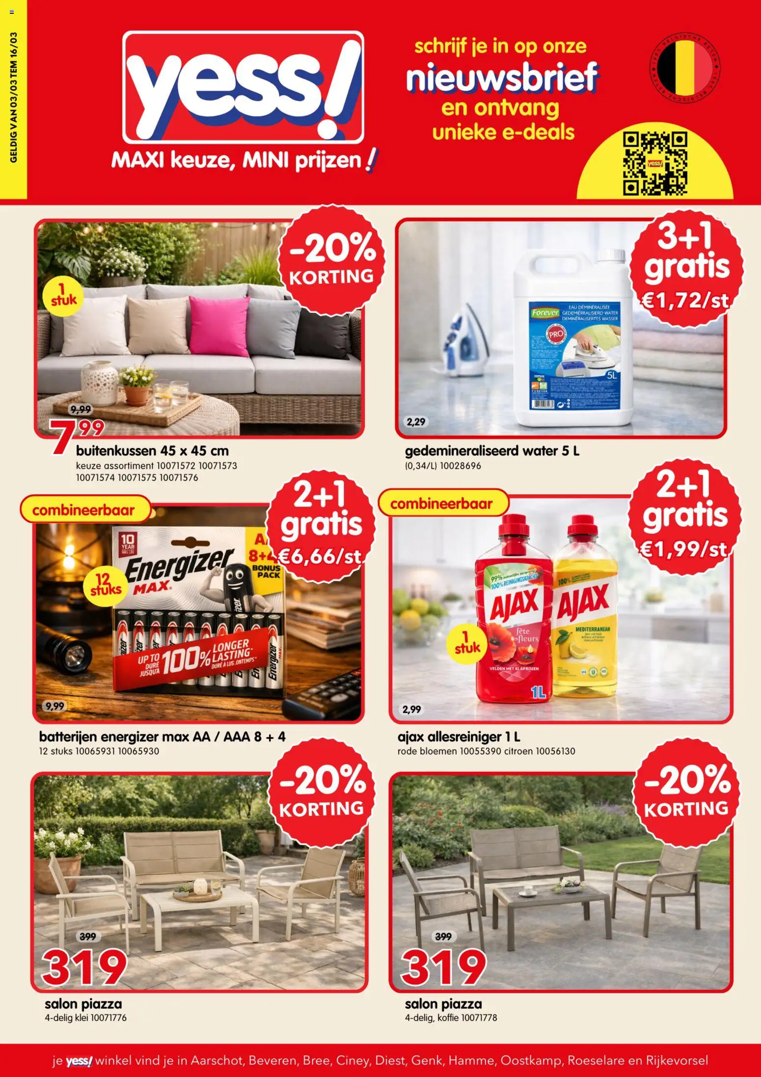 yess! folder - pagina 1- geldig vanaf 03/03/2026