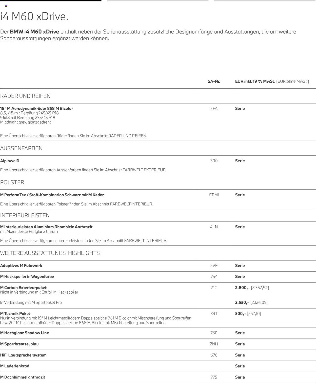 BMW 4 Gran Coupé - Seite 11 - gültig ab 01.07.2025