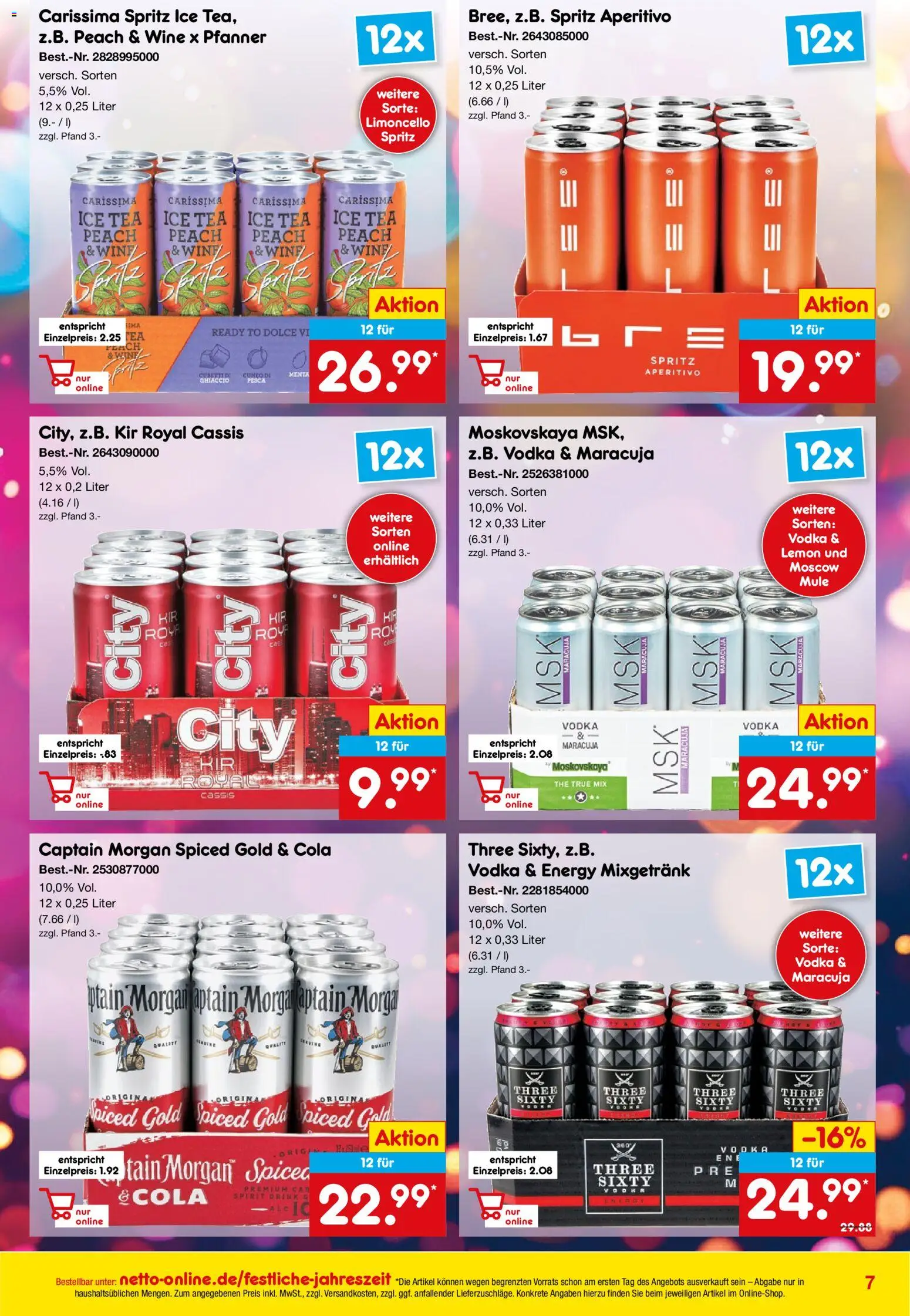 Netto Marken-Discount Online-Sonderangebote Sekt, Wein und Spiritousen - Seite 7 - gültig ab 01.12.2025