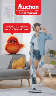 Előnézet Auchan Hipermarket takarítószer ajánlataink érvényes 2025.09.11.-tól