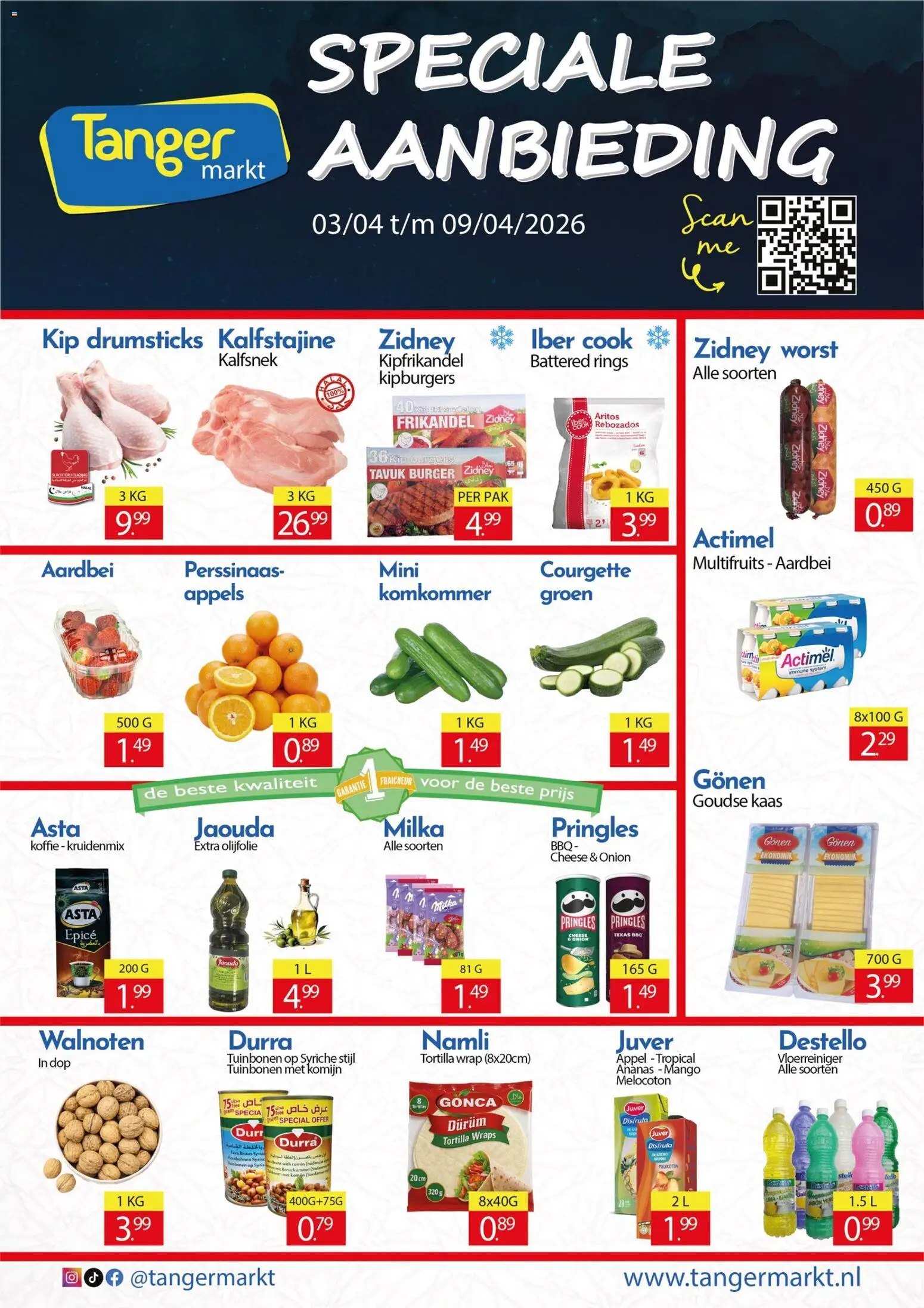 Tanger Markt folder - page 1- valid from 03-04-2026