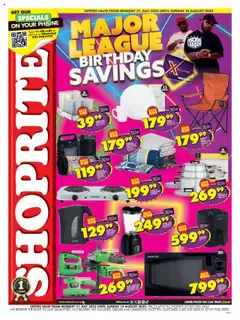 Preview Shoprite Specials valid from 21/07/2025
