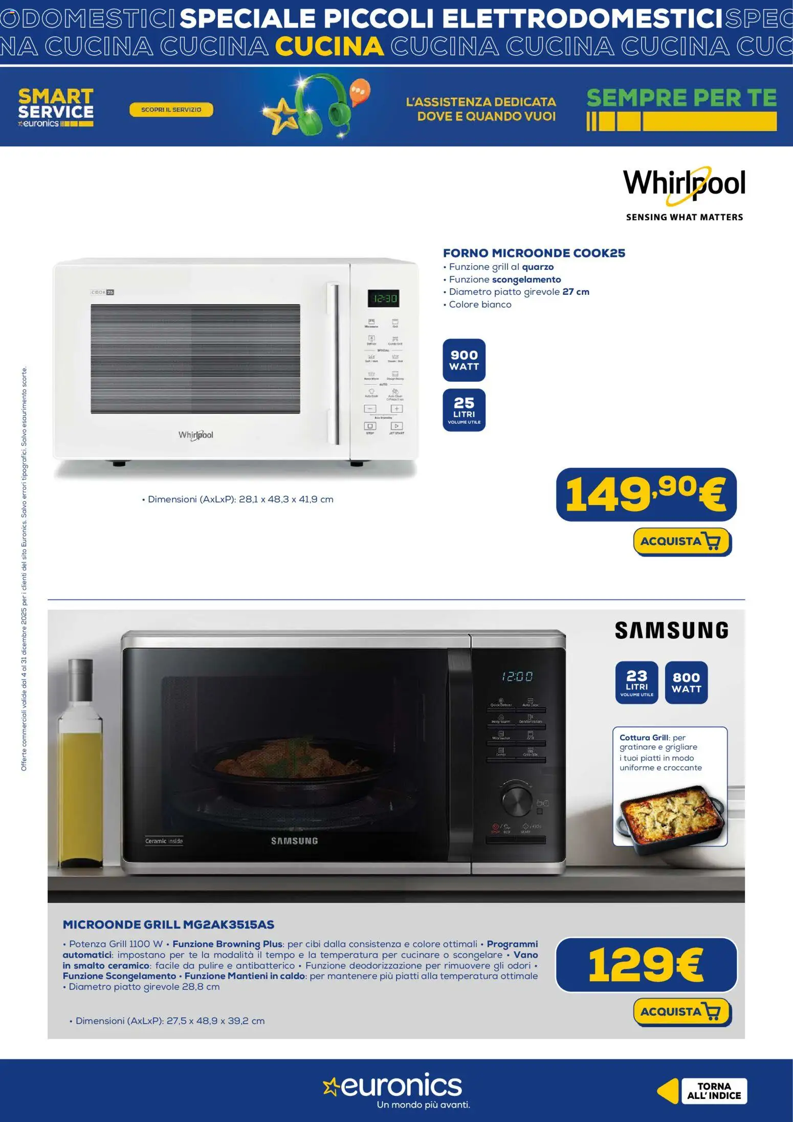 Euronics Piccoli Elettrodomestici catalogo - pagina 11 - valido dal 04/12/2025