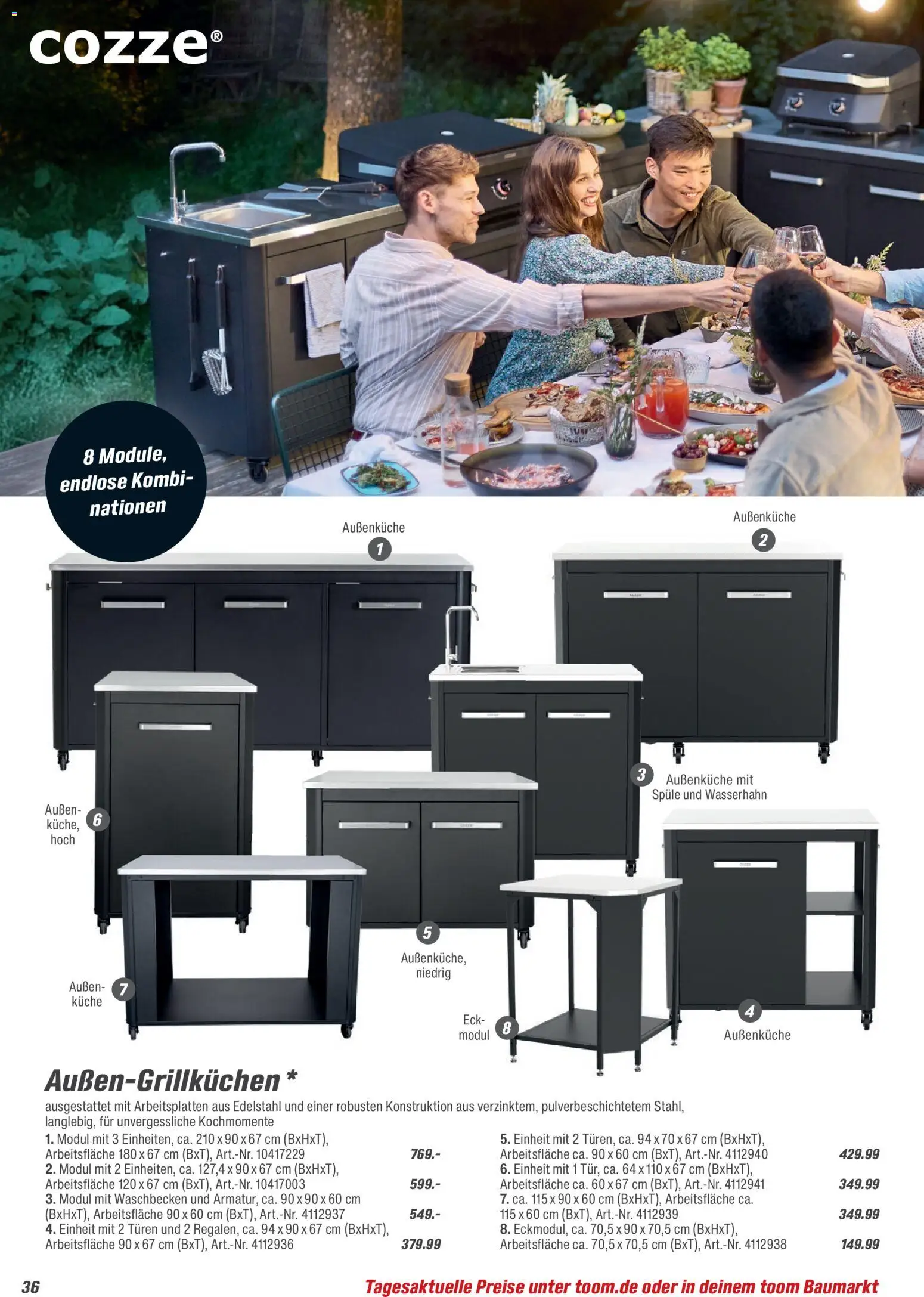 Toom Baumarkt  Grills & Zubehör 2026 - Seite 36 - gültig ab 14.02.2026