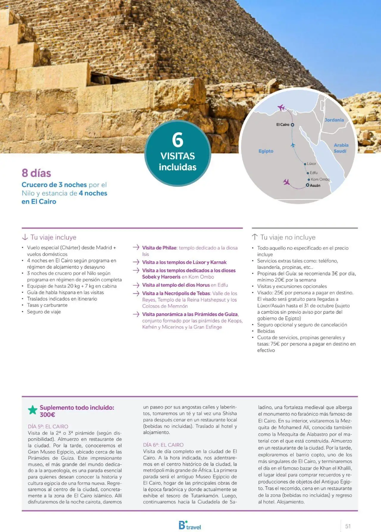B the travel brand Egipto - Página de 51 - Válido desde 01/07/2025