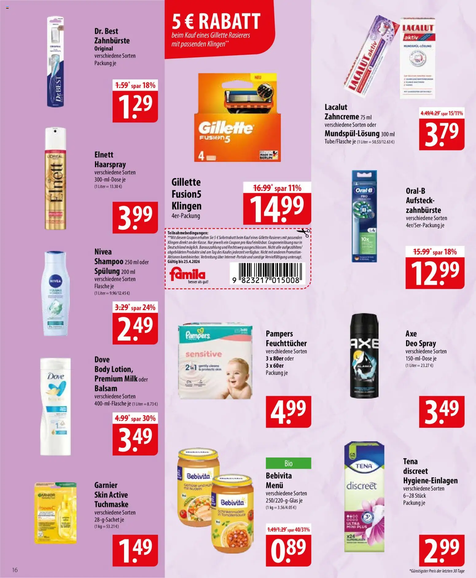 Famila Prospekt 	 - Seite 16 - gültig ab 20.04.2026