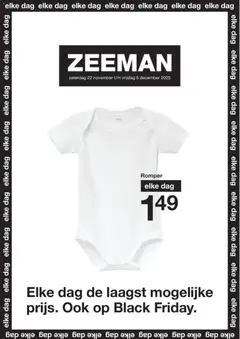 Zeeman - Black Friday  geldig vanaf 22/11/2025