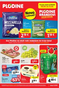 Plodine katalog od 06.08.2025
