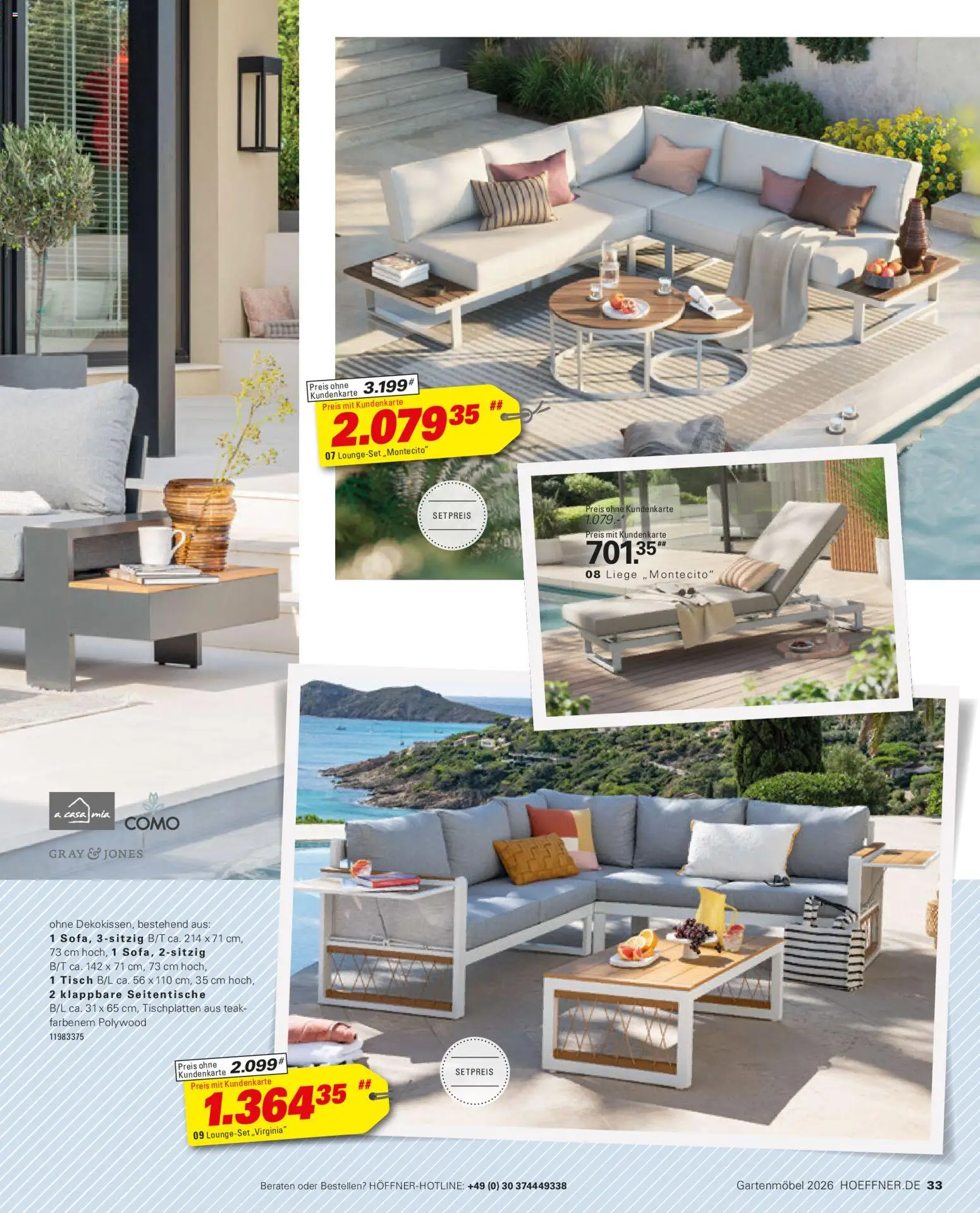 Höffner Prospekt Gartenmöbel - Seite 33 - gültig ab 27.03.2026