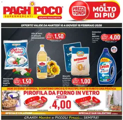 Anteprima Volantino Paghi Poco	 valida dal 10/02/2026