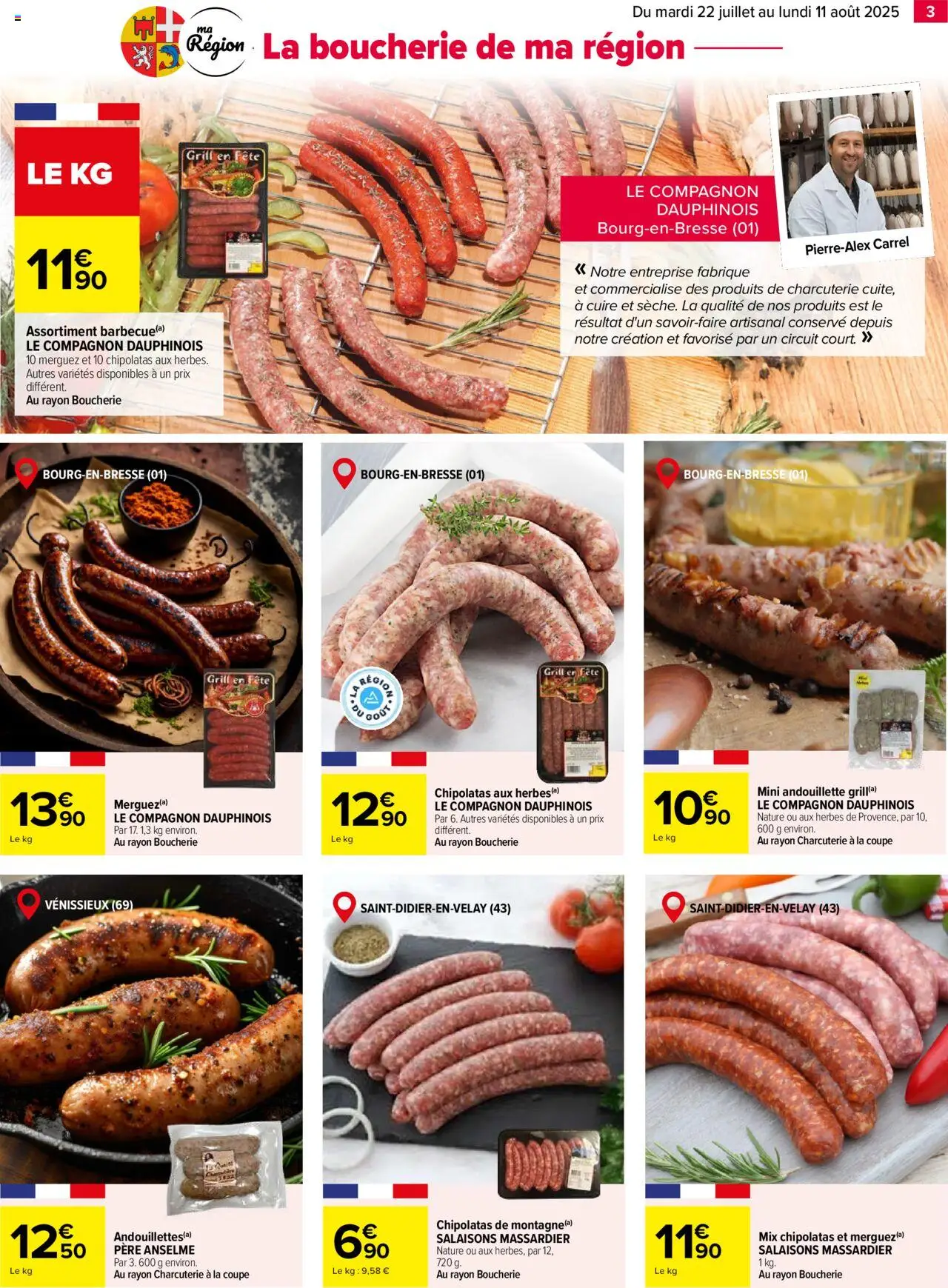 Carrefour le meilleur de ma région - page 3 - valable à partir du 22/07/2025