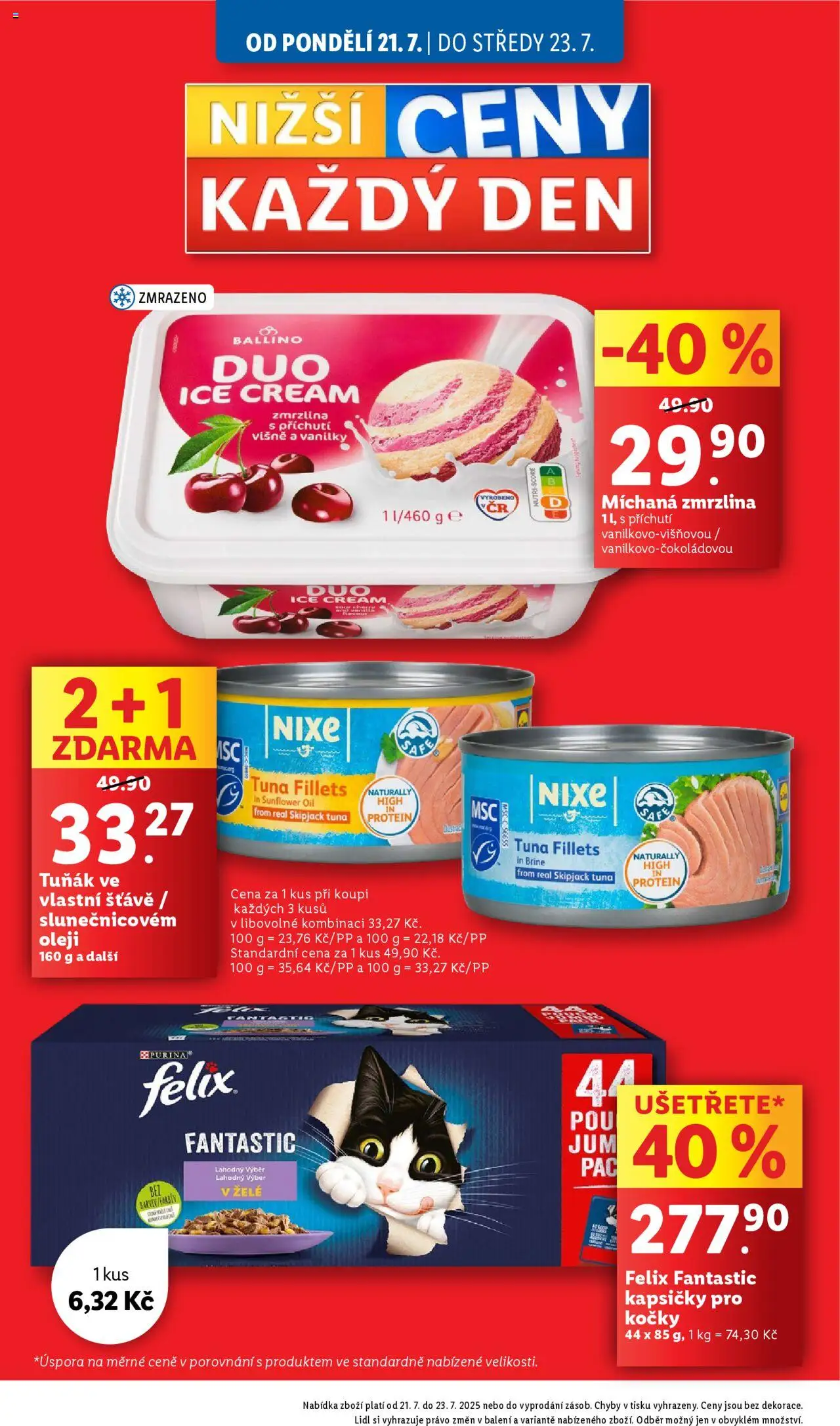 Lidl leták - strana 2- platný od 21.07.2025