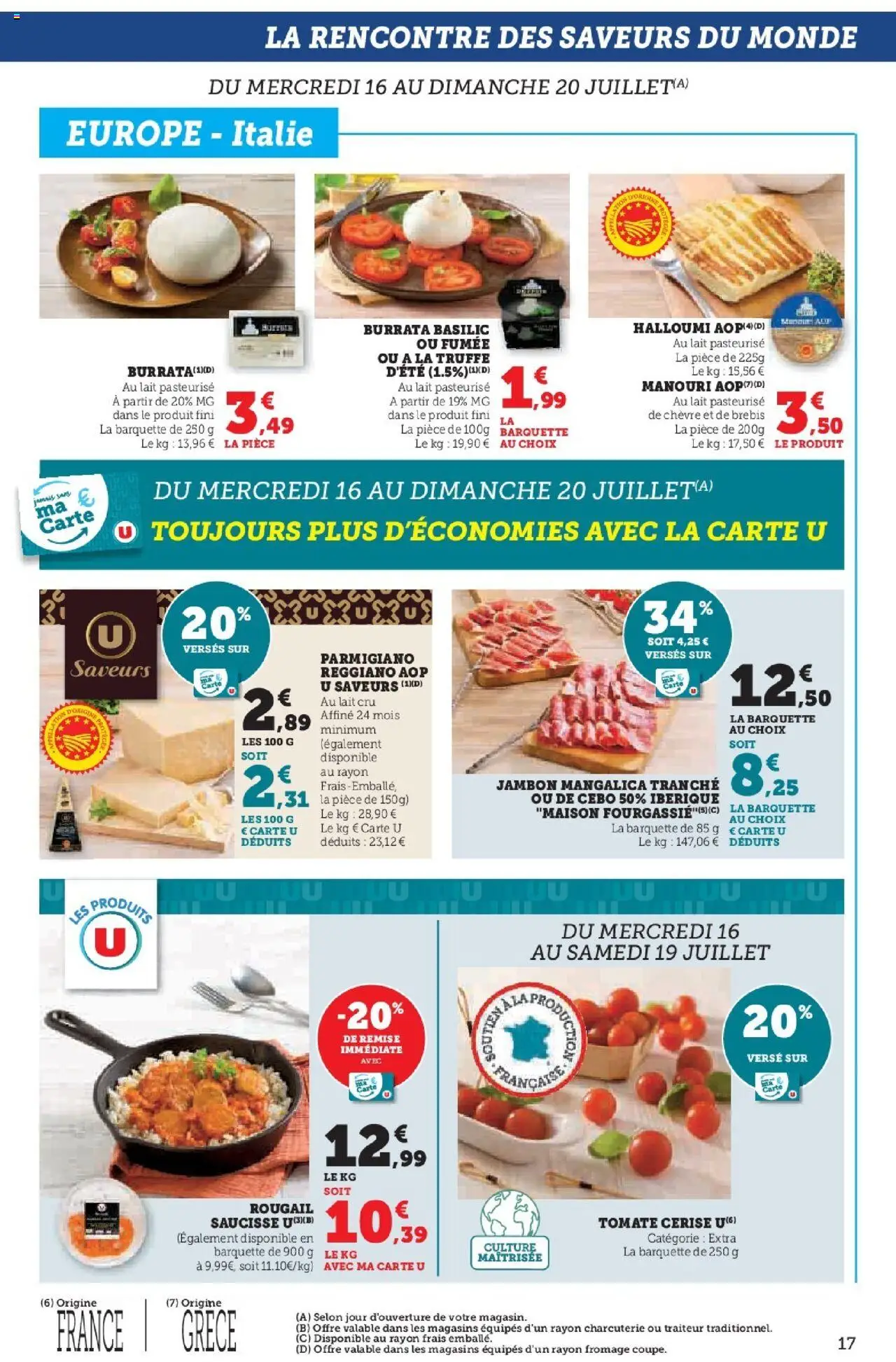 U Express catalogue - page 17 - valable à partir du 16/07/2025