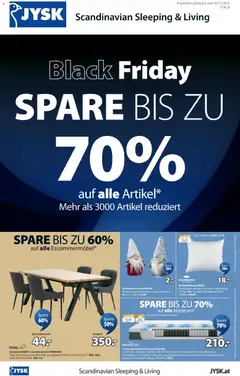 Vorschau JYSK - Black Friday gültig ab 24.11.2025