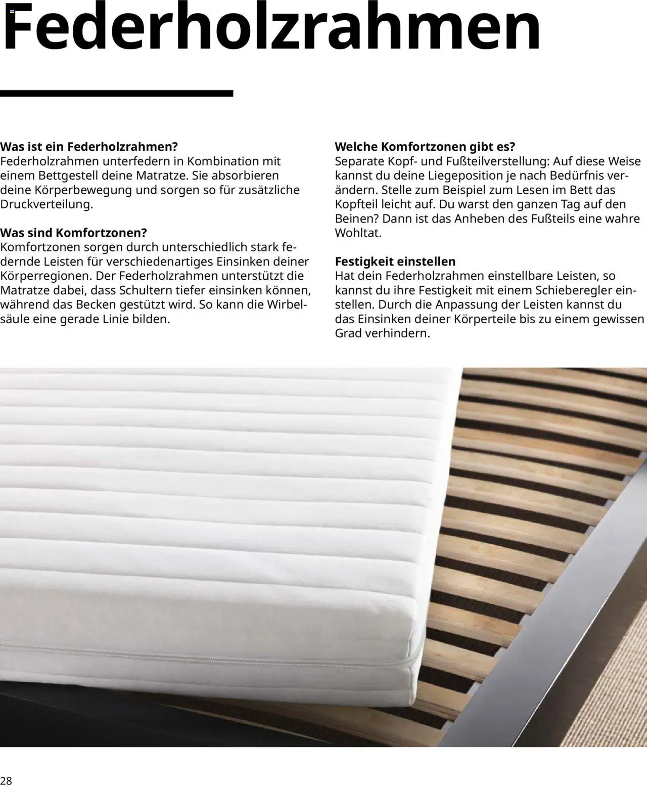 Ikea Prospekt  Schlafkomfort	 - Seite 28 - gültig ab 30.09.2025