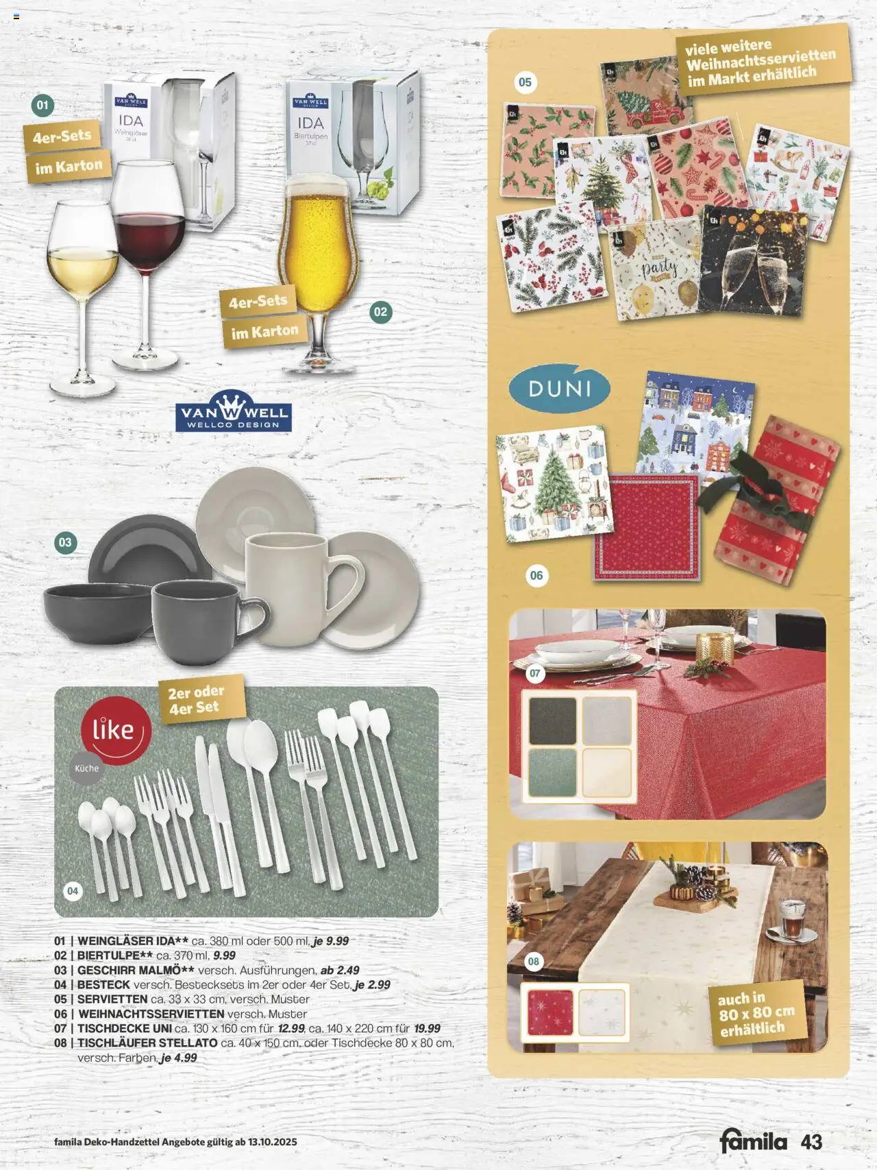 Famila Nordwest Die schönste Zeit des Jahres - Seite 43 - gültig ab 13.10.2025