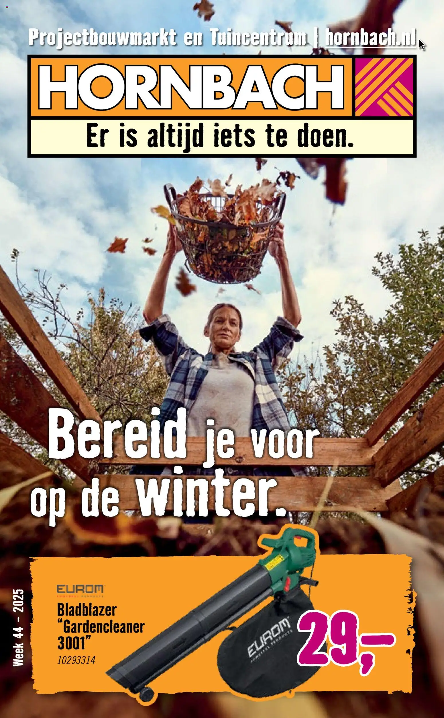 Hornbach - Folder - pagina 1- geldig vanaf 27-10-2025