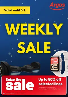 Argos - Weekly offers valid from 30/12/2025