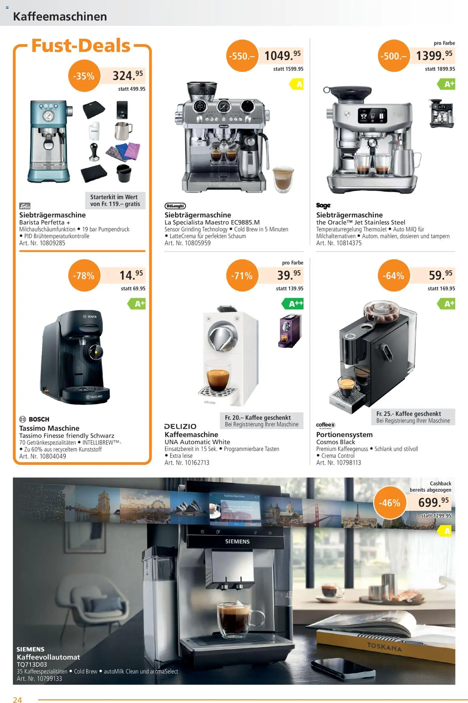 Fust aktionen - page 24- valid from 23.03.2026