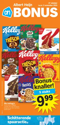 Albert Heijn folder week  / de la semaine 44 geldig vanaf 27/10/2025