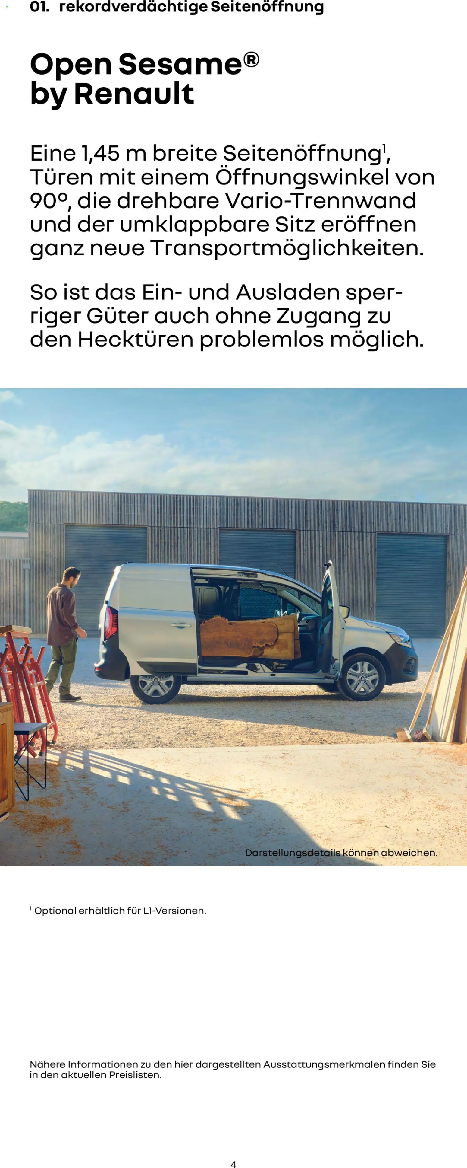 Renault Kangoo Rapid E-Tech - Seite 4 - gültig ab 15.01.2026