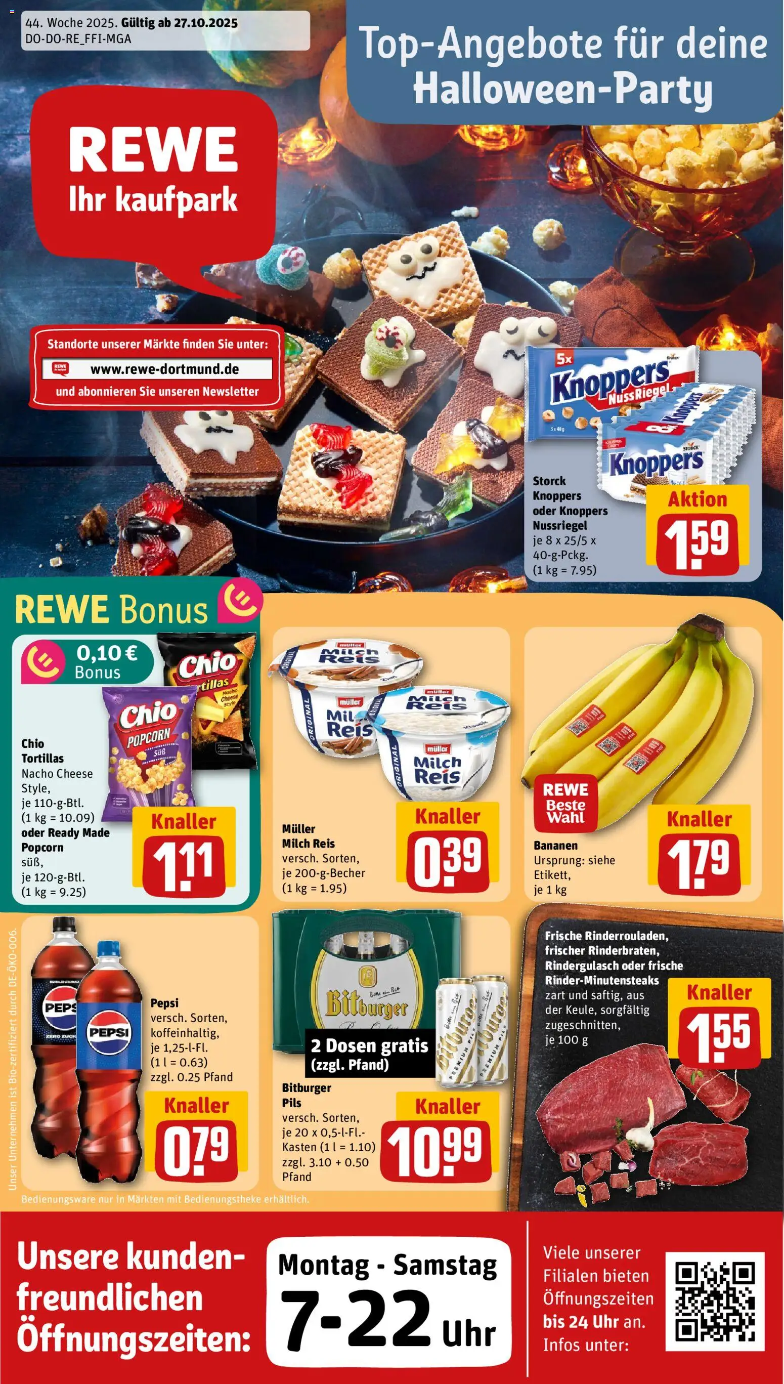 Rewe ihr Kaufpark Prospekt 	 - Seite 1 - gültig ab 27.10.2025