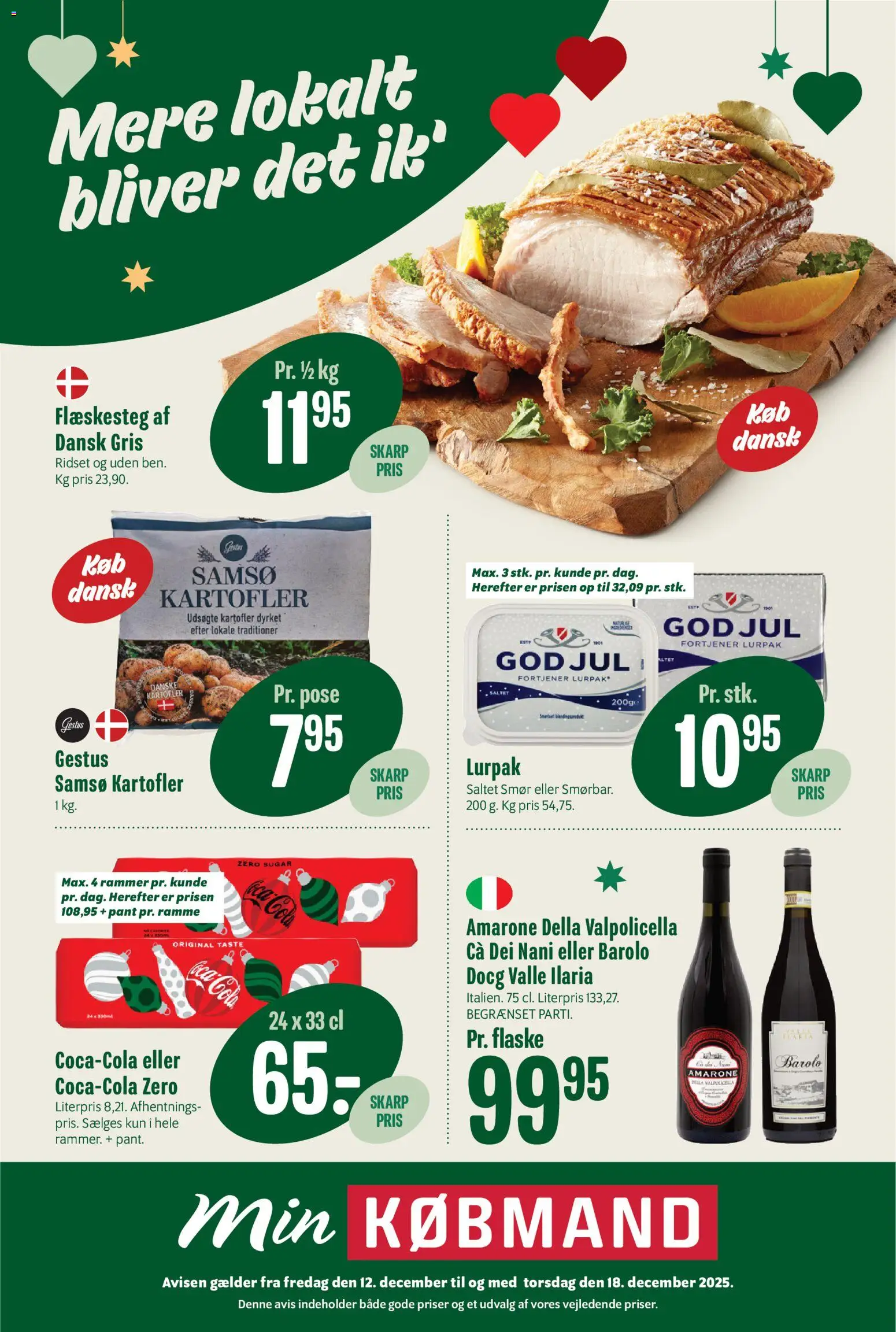 Min Købmand - Tilbudsavis - side 1- gyldig fra 12/12/2025