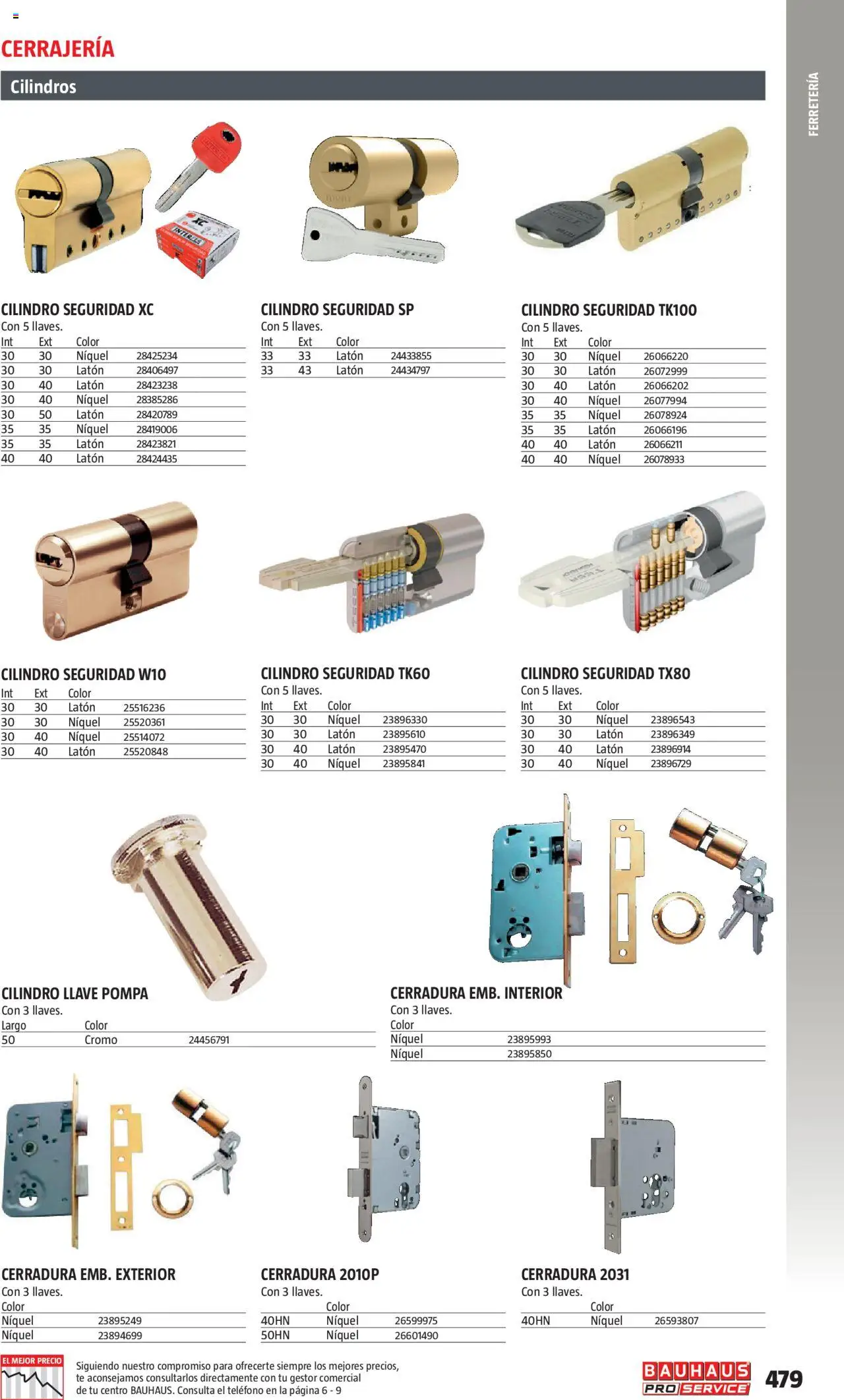 Bauhaus - ProService  - Página de 479 - Válido desde 24/02/2025