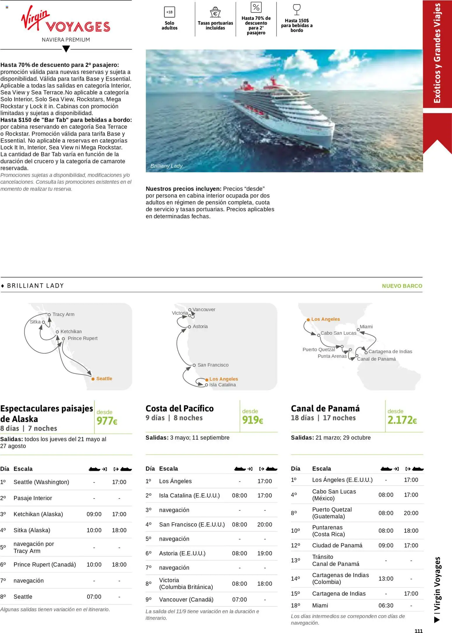 Viajes El Corte Inglés Cruceros marítimos - Página de 112 - Válido desde 01/01/2026