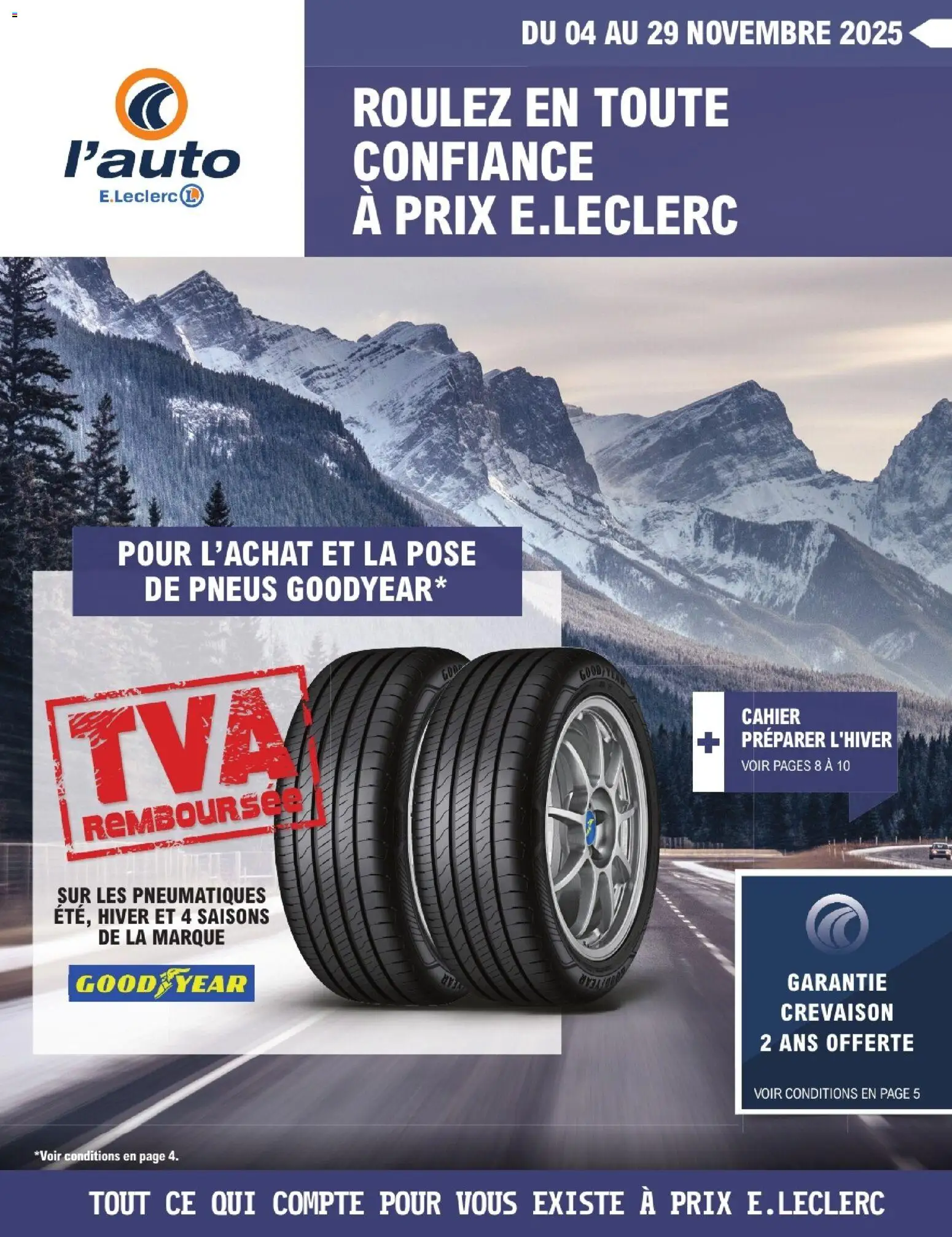 l'auto E.Leclerc catalogue - page 1 - valable à partir du 04/11/2025