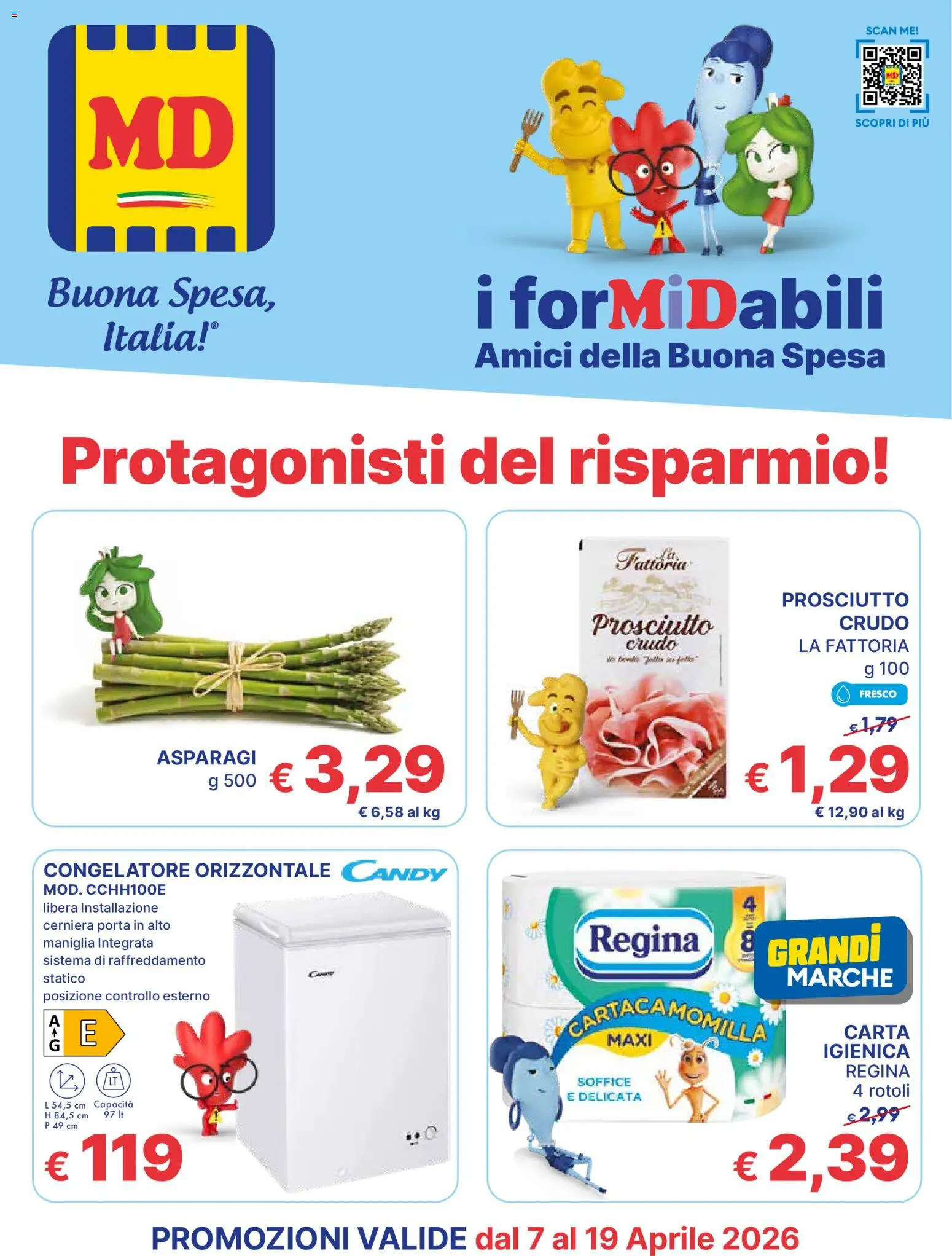 MD Discount volantino - pagina 1 - valido dal 07/04/2026