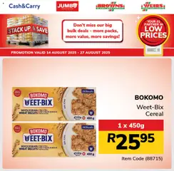 Preview Jumbo Stack Up & Save Breakfast valid from 14/08/2025
