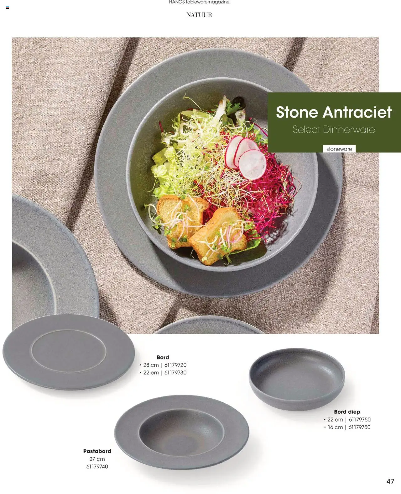 Hanos - Tableware magazine 2025-2026 - page 47- valid from 01-09-2025