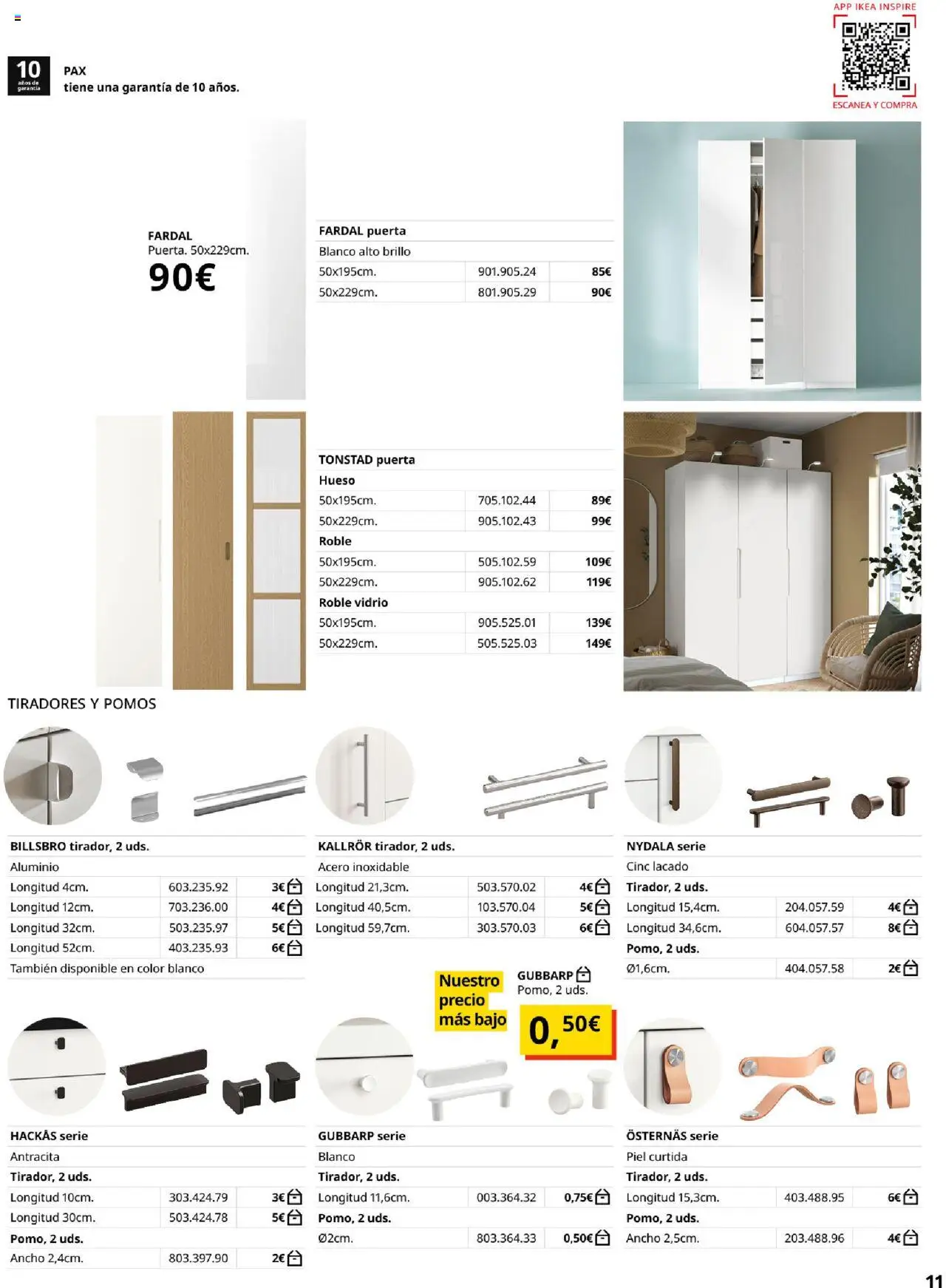 Catálogo IKEA Pax y Komplement - Página de 11 - Válido desde 04/02/2025