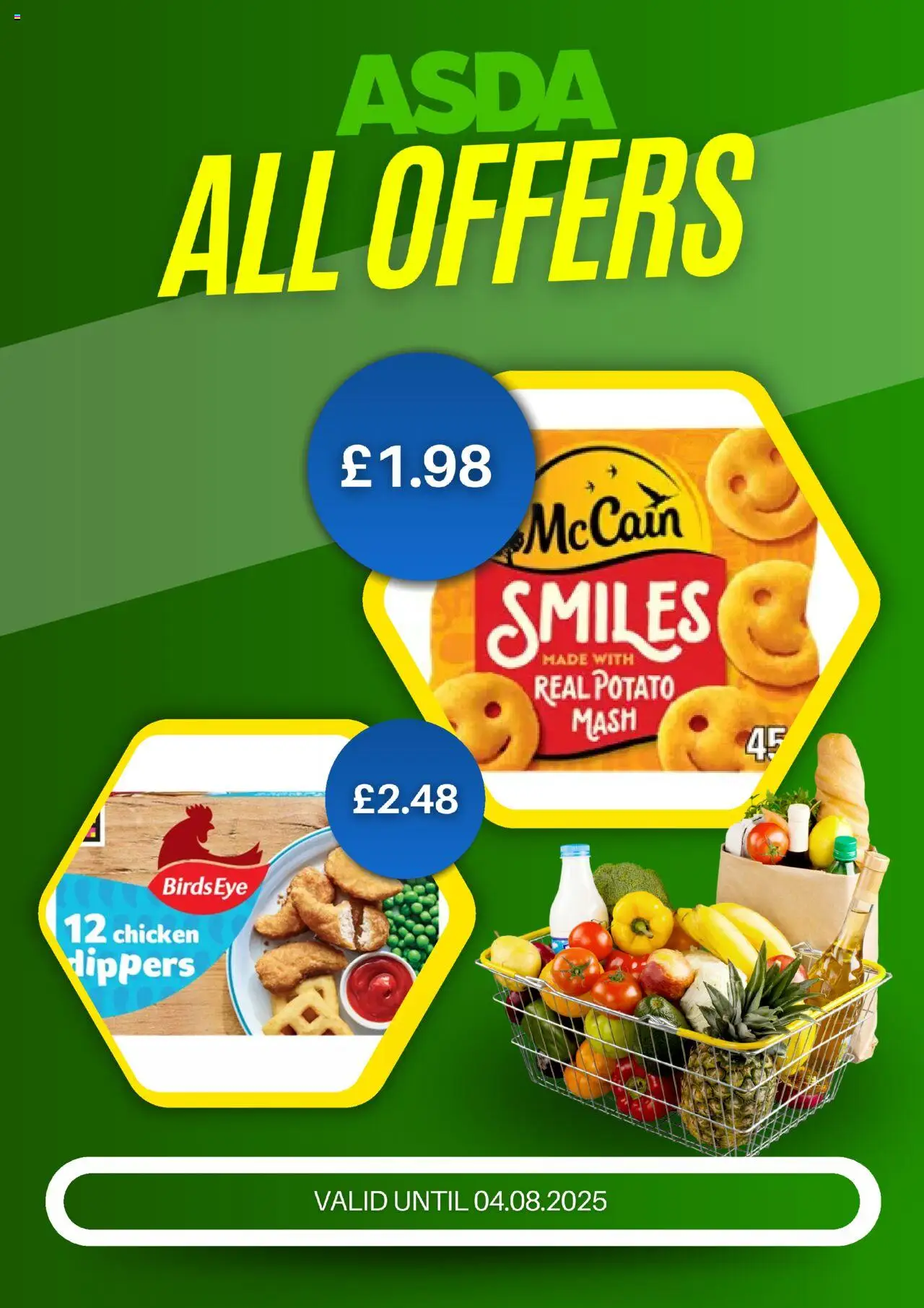 Asda - Weekly offers - page 1- valid from 29/07/2025