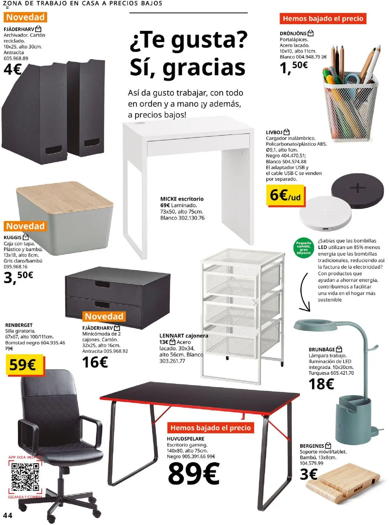 Catálogo IKEA Precios bajos.  - Página de 44 - Válido desde 01/09/2025