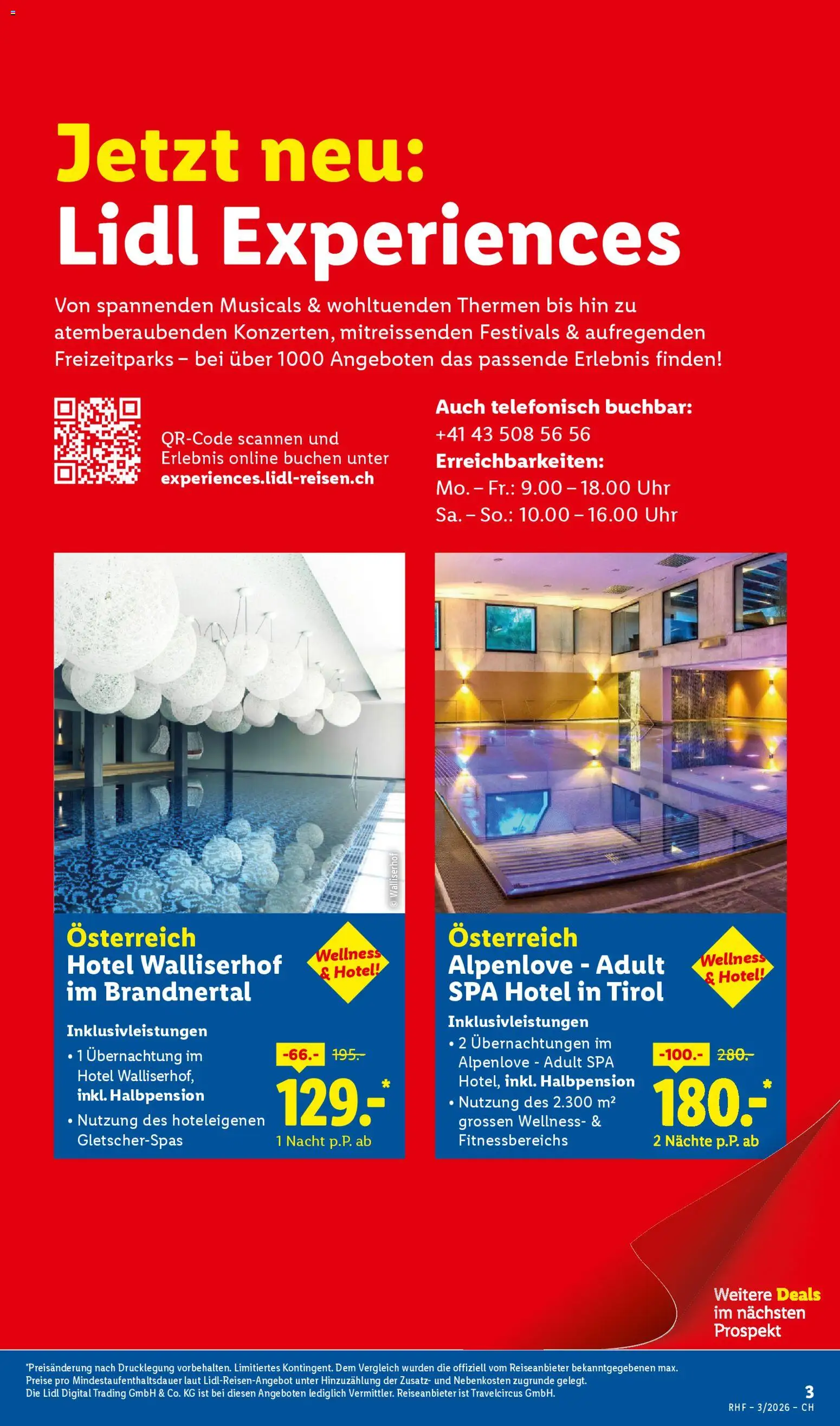 Lidl Aktionen Reisen März - page 3- valid from 28.02.2026