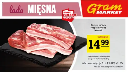 Podgląd Gram Market Gazetka - Lada Mięsna ważny od 10.09.2025