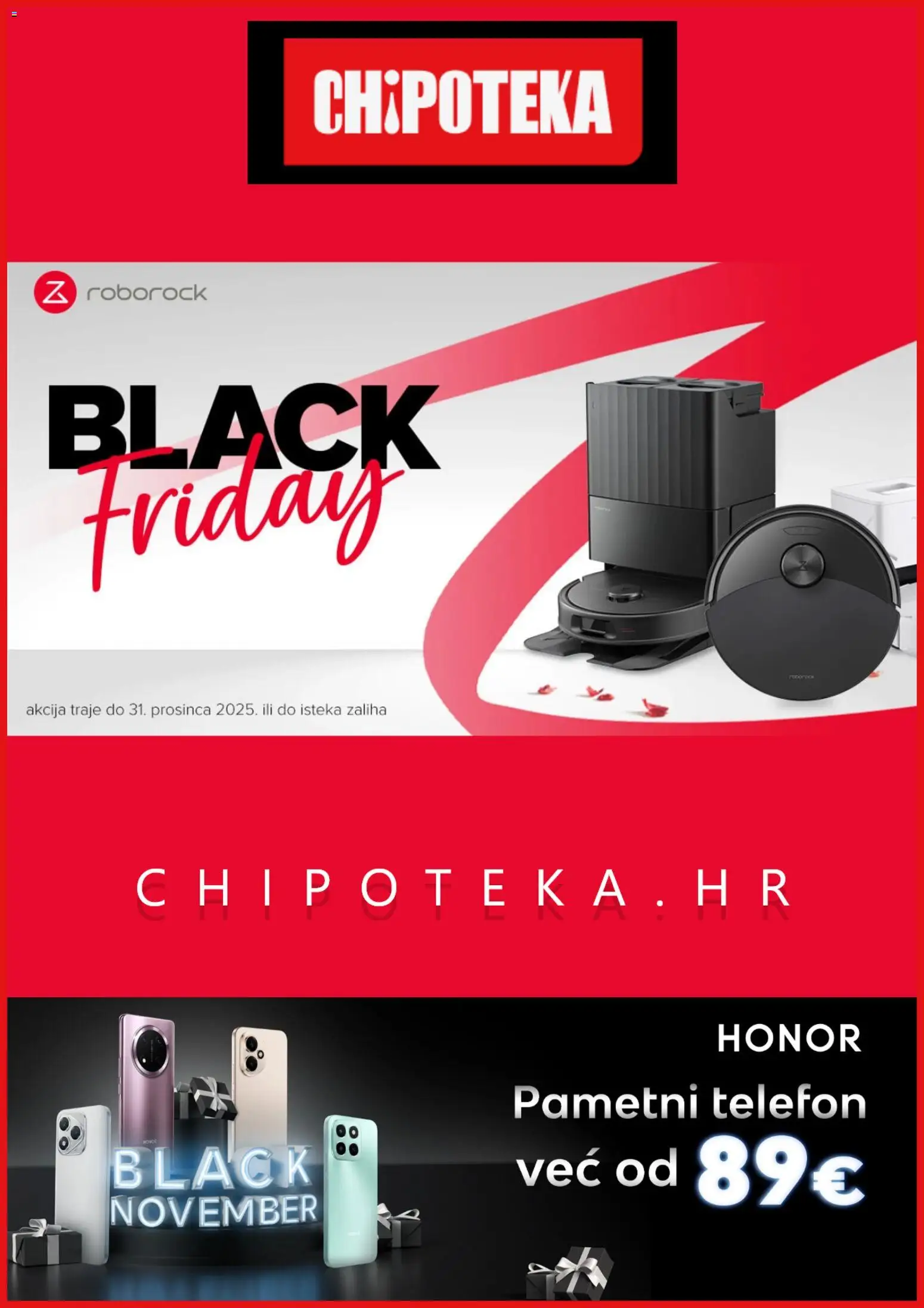 Black Friday Chipoteka - stranica 1- važeći od 10.11.2025