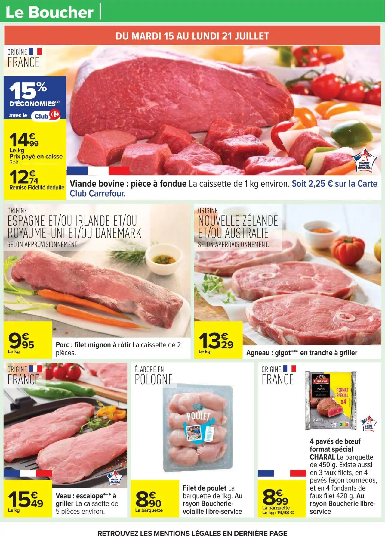 Carrefour catalogue semaine 29 - page 15 - valable à partir du 15/07/2025